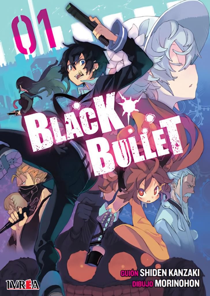 Black Bullet (Completo 4 Tomos)