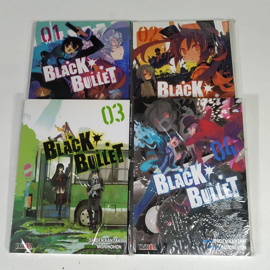 Black Bullet (Completo 4 Tomos) - imagen 3