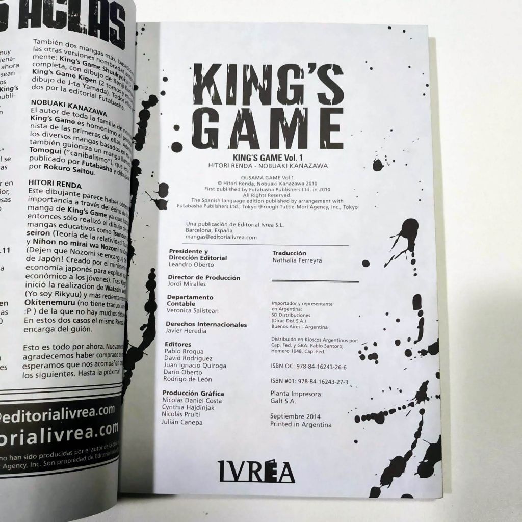 King's Game (Completo 5 Tomos) - imagen 8