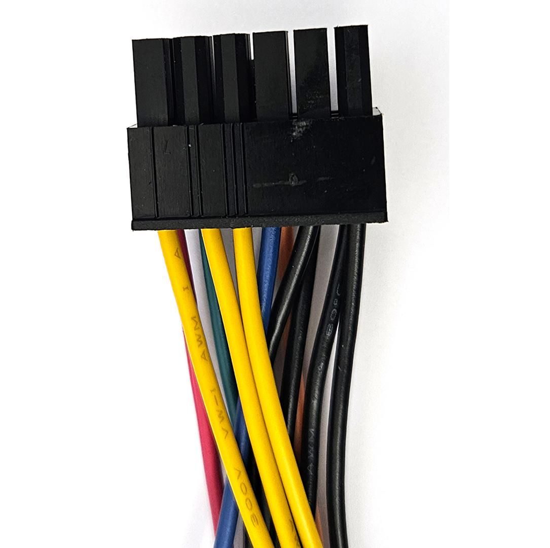 Adaptador Cable Fuente 24 Pines a 12 Pines - imagen 2