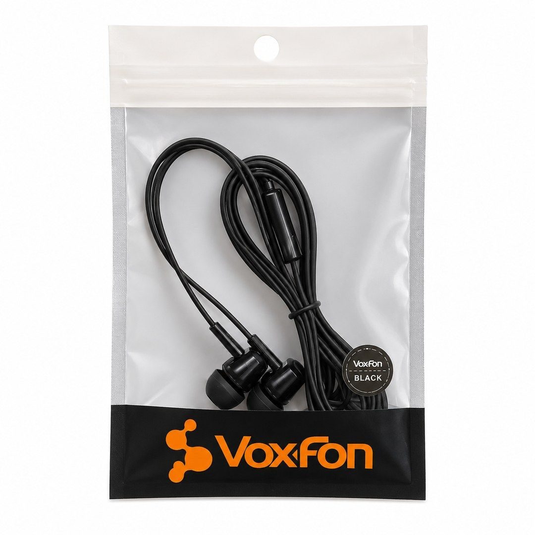 Auricular Manos Libres Voxfon Negro