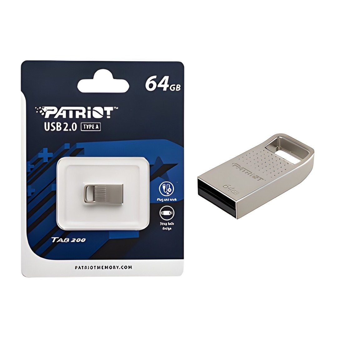Pendrive 64 Gb Patriot TAB200 Nano Metalico