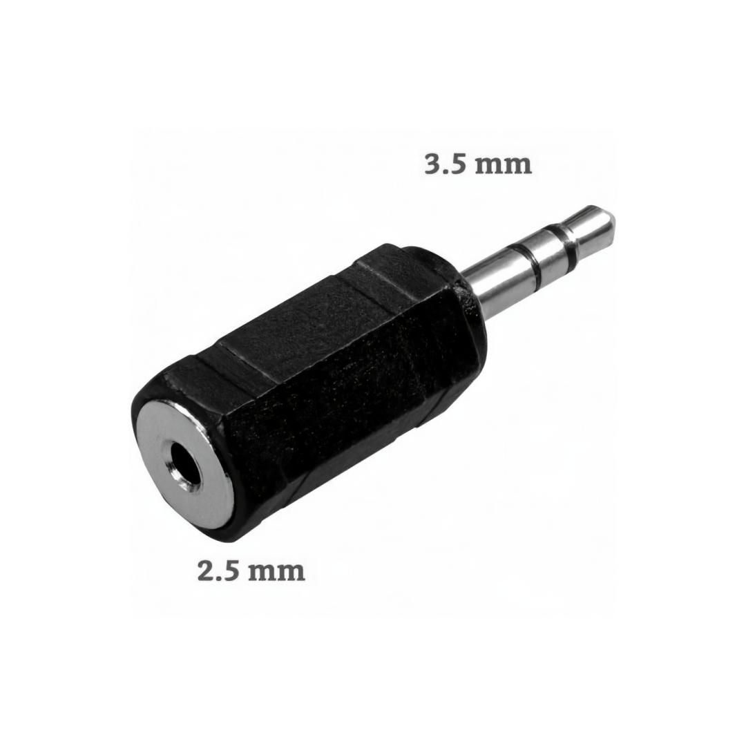 Adaptador Plug 2.5 a 3.5 mm