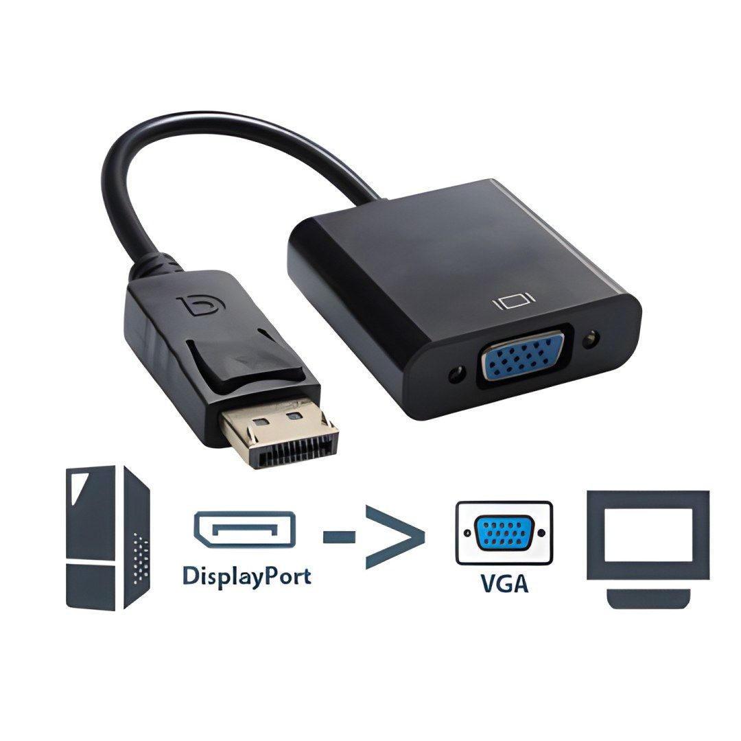 Adaptador Displayport a VGA
