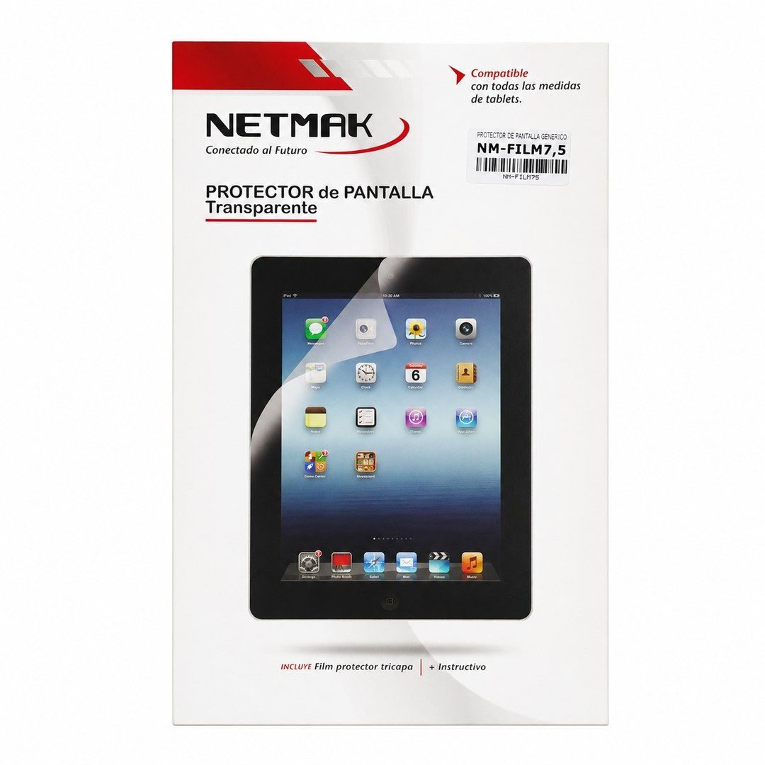 Protector Tablet 7" Film Netmak (98 x 161)