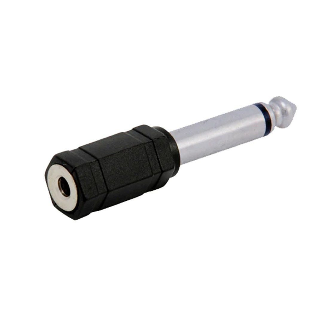 Adaptador Plug 3.5 a 6.3 mm Mono