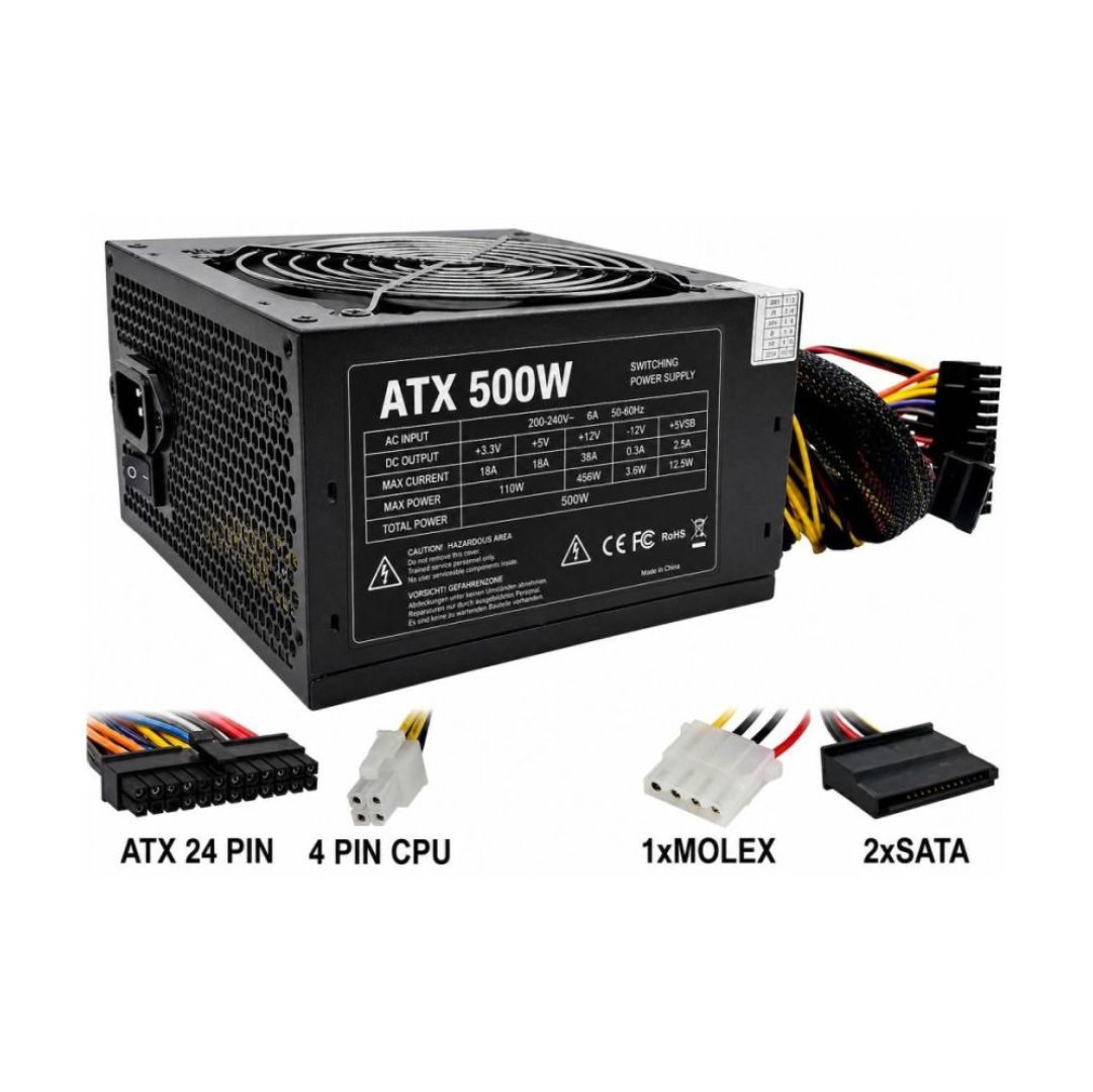 Fuente ATX 500W Solarmax