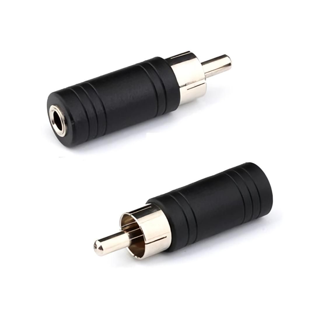 Adaptador Plug 3.5 mm a RCA Macho