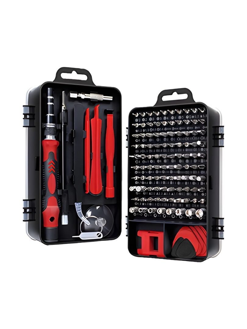 Herramientas. Destornilladores Kit 115 en 1 (p/celulares PC Tablets y Consolas)