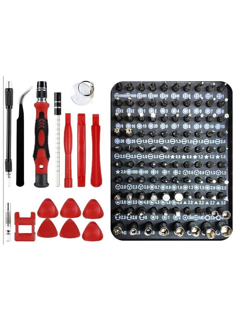 Herramientas. Destornilladores Kit 115 en 1 (p/celulares PC Tablets y Consolas) - imagen 2
