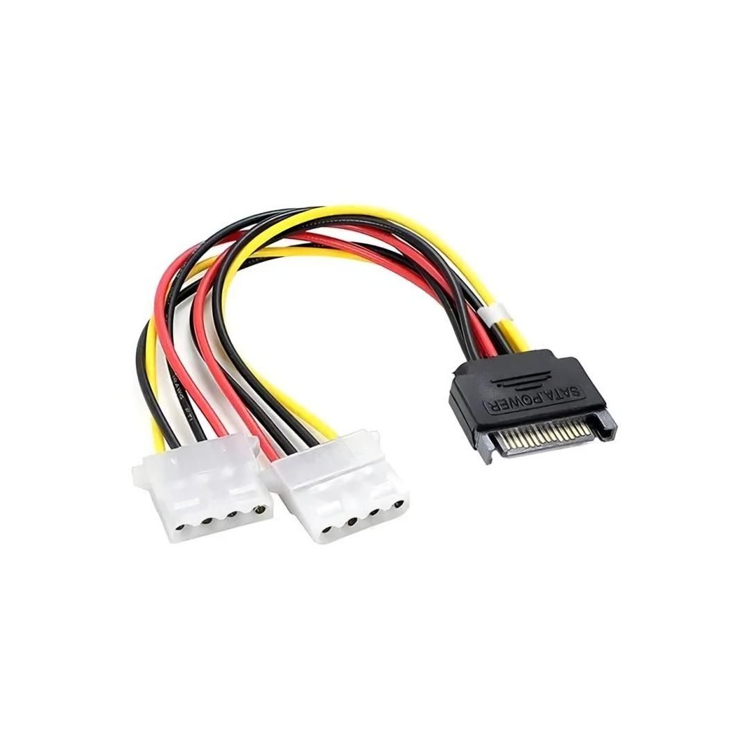 Adaptador SATA a 2 Molex