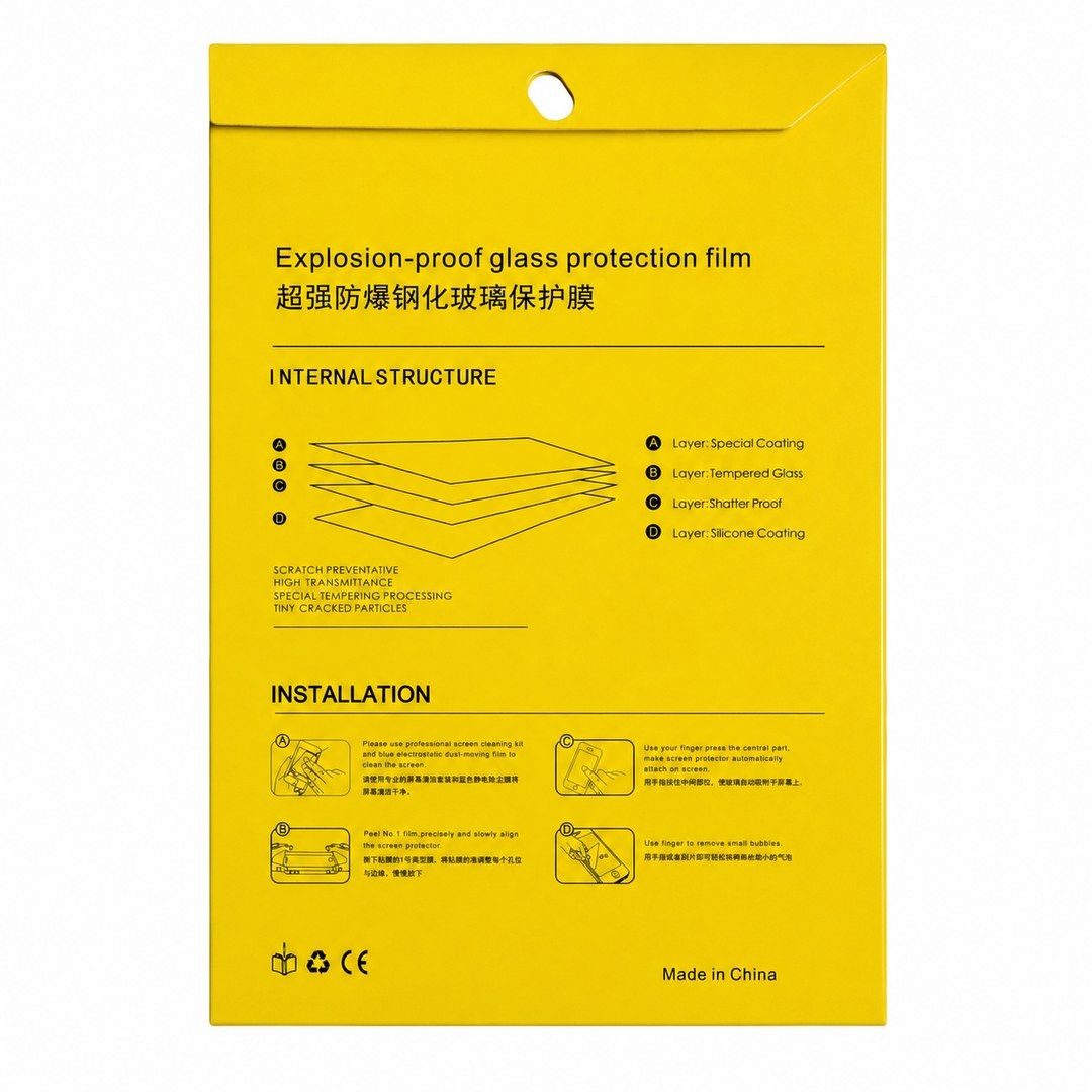 Protector Tablet 7" Vidrio Templado 110x175 mm - imagen 2