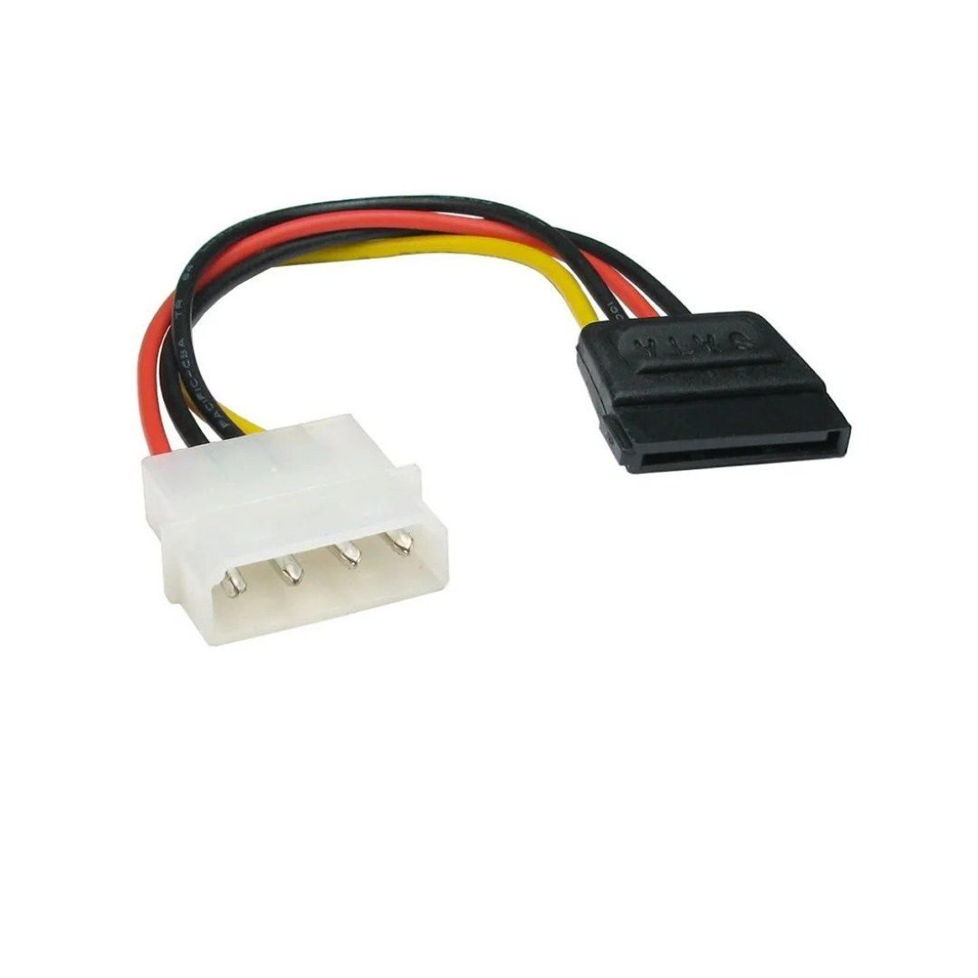 Cable SATA Alimentación (Cable Molex a Sata)