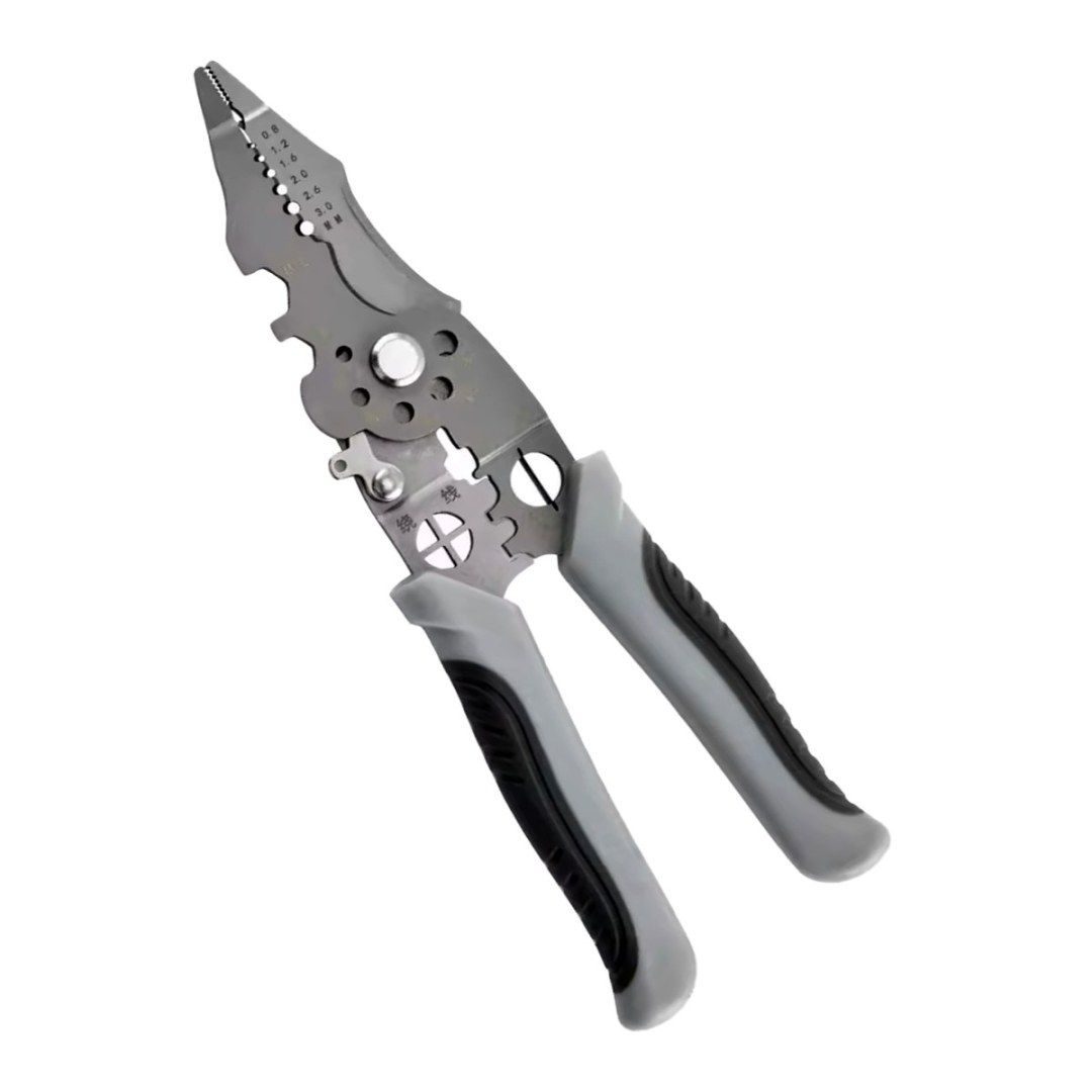 Herramientas. Pinza Pela Cable 21cm (gris en bolsa)