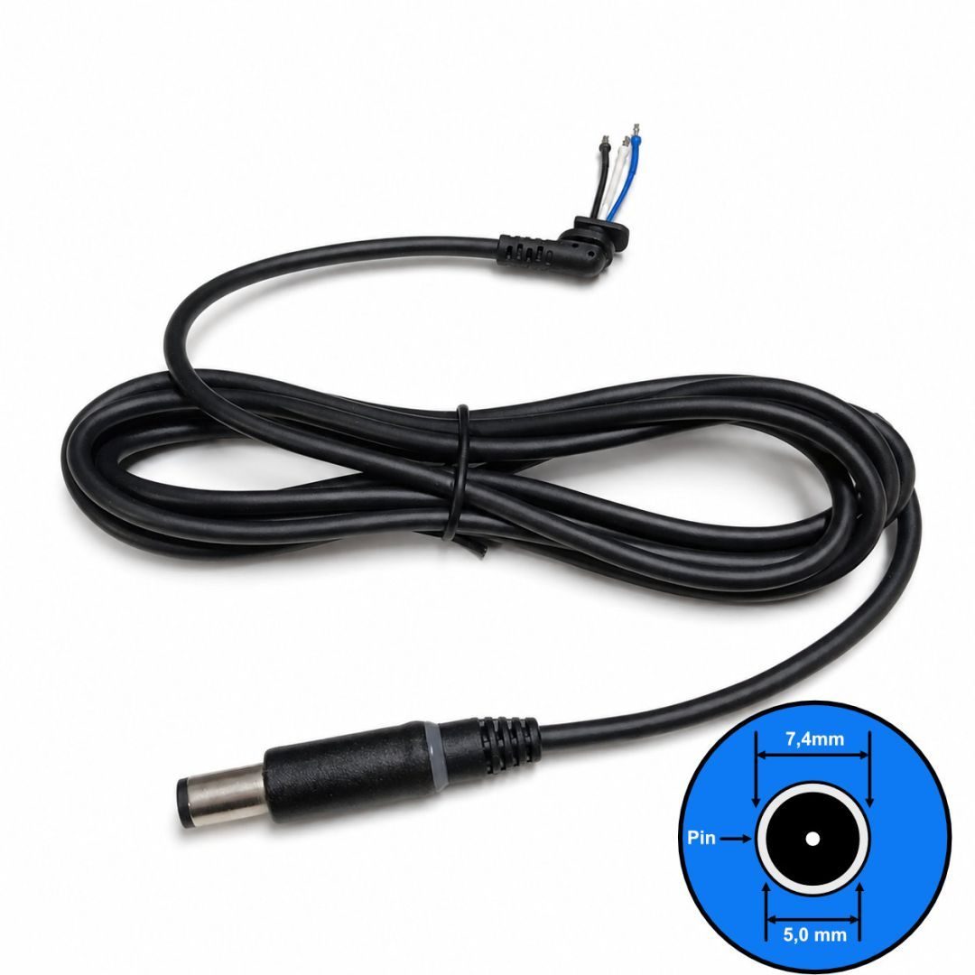 Cable cargador 7450 - Dell (repuesto)