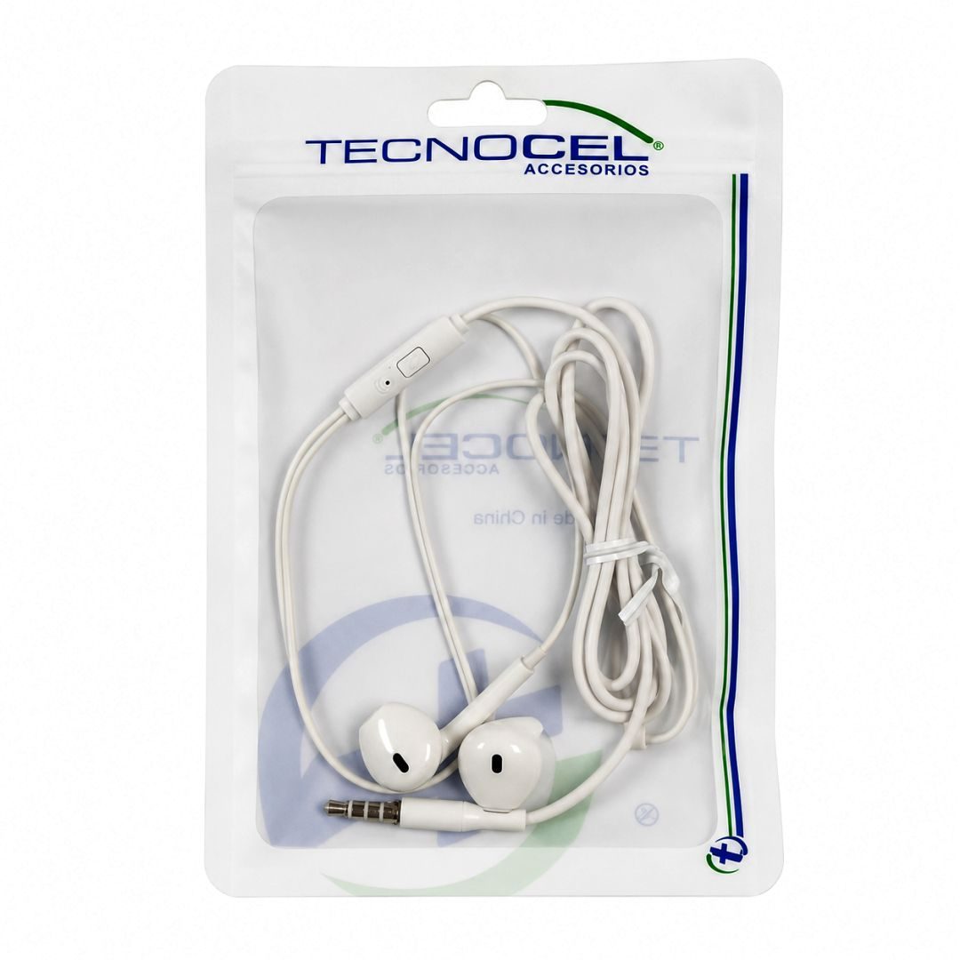 Auricular MP3 Tecnocel Boton Colores