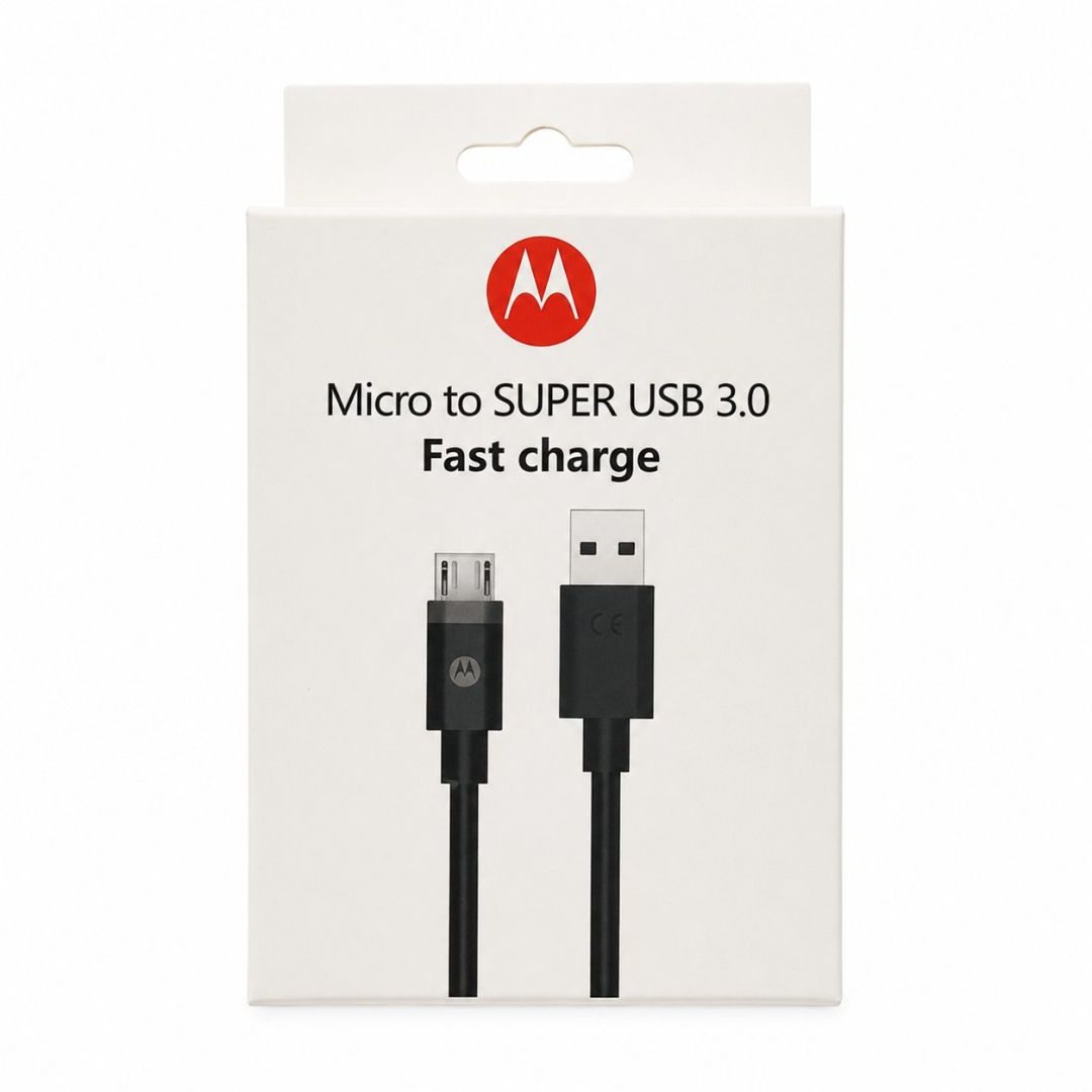 Cable USB a Micro USB para Motorola Replica 3A 1m
