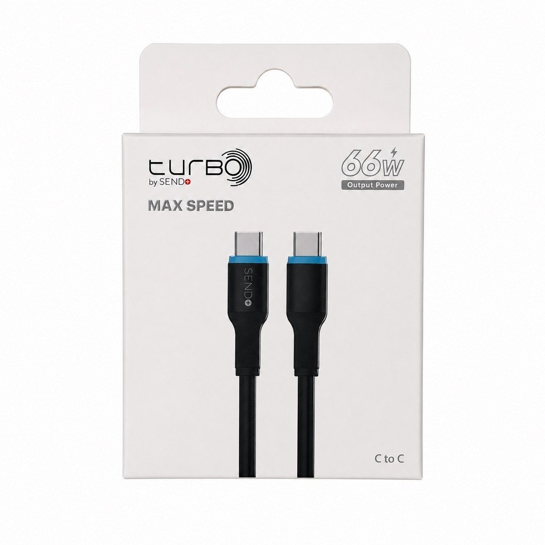 Cable Tipo-C a Tipo-C 66W Send+ QD45C&C