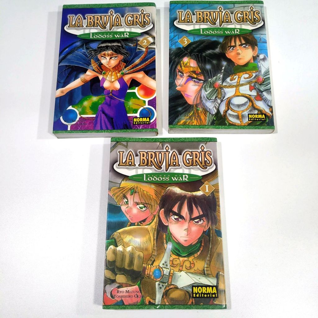 Record of Lodoss War: La Bruja Gris (Completo 3 Tomos) - imagen 2