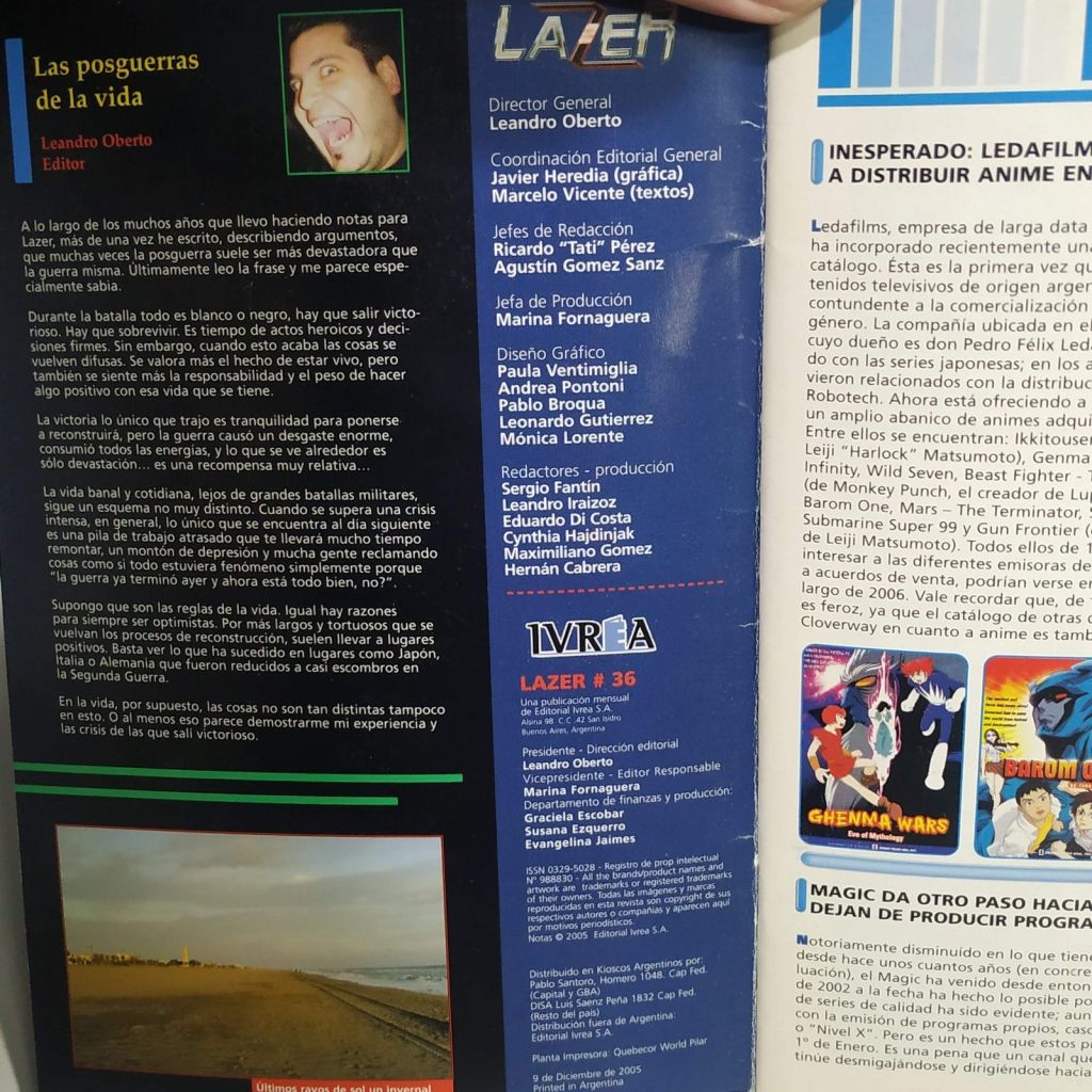 Revista Lazer Nº 36 (Año 2005) - imagen 2